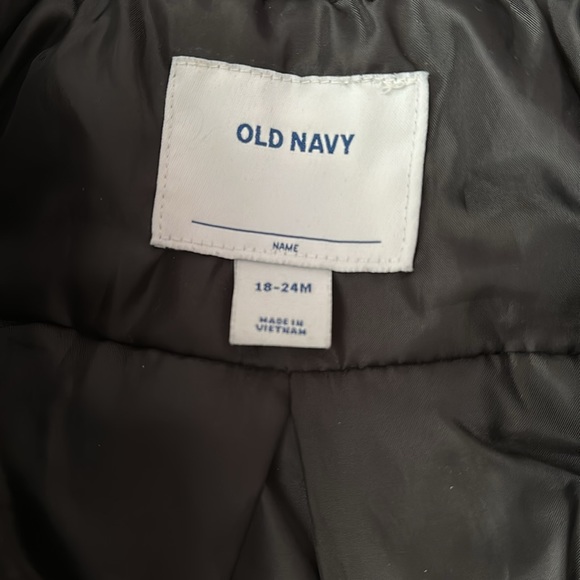 Old navy pea coat- 18 to 24 months - Picture 2 of 4